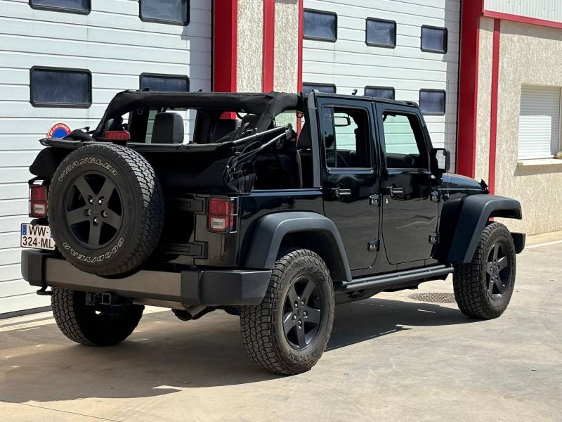 Jeep wrangler avec hard top